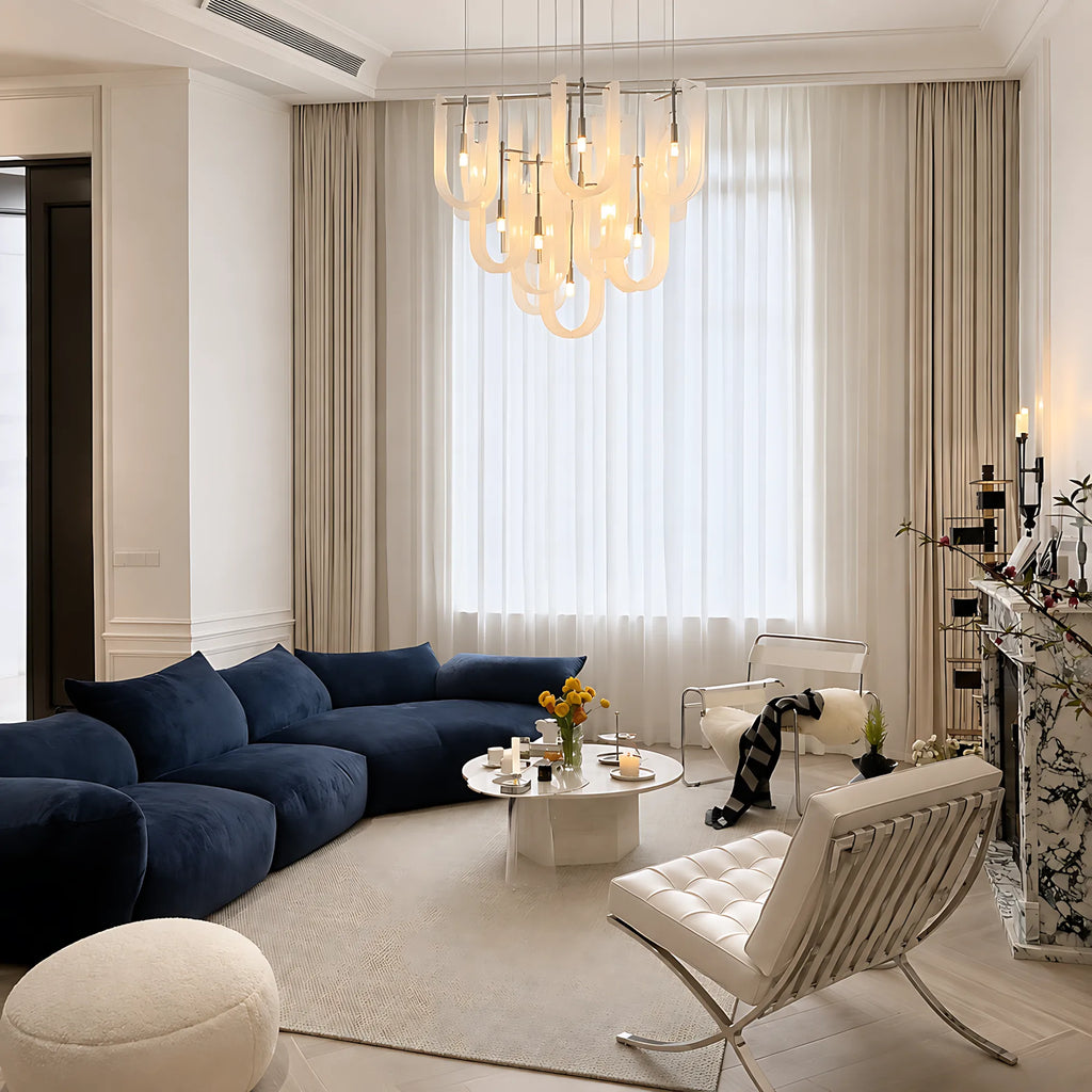 Nuvessa Cloud Glass Pendant Light