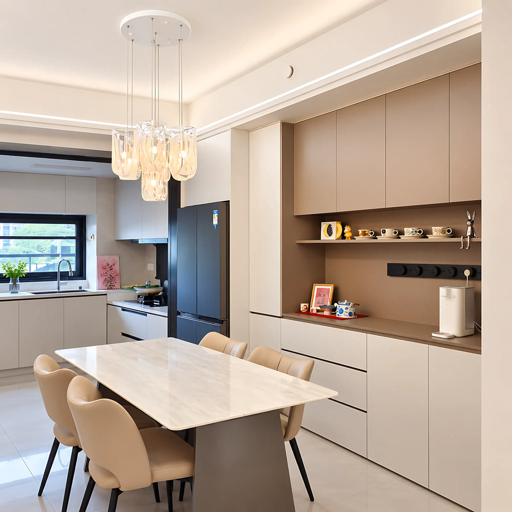 Nuvessa Cloud Glass Pendant Light