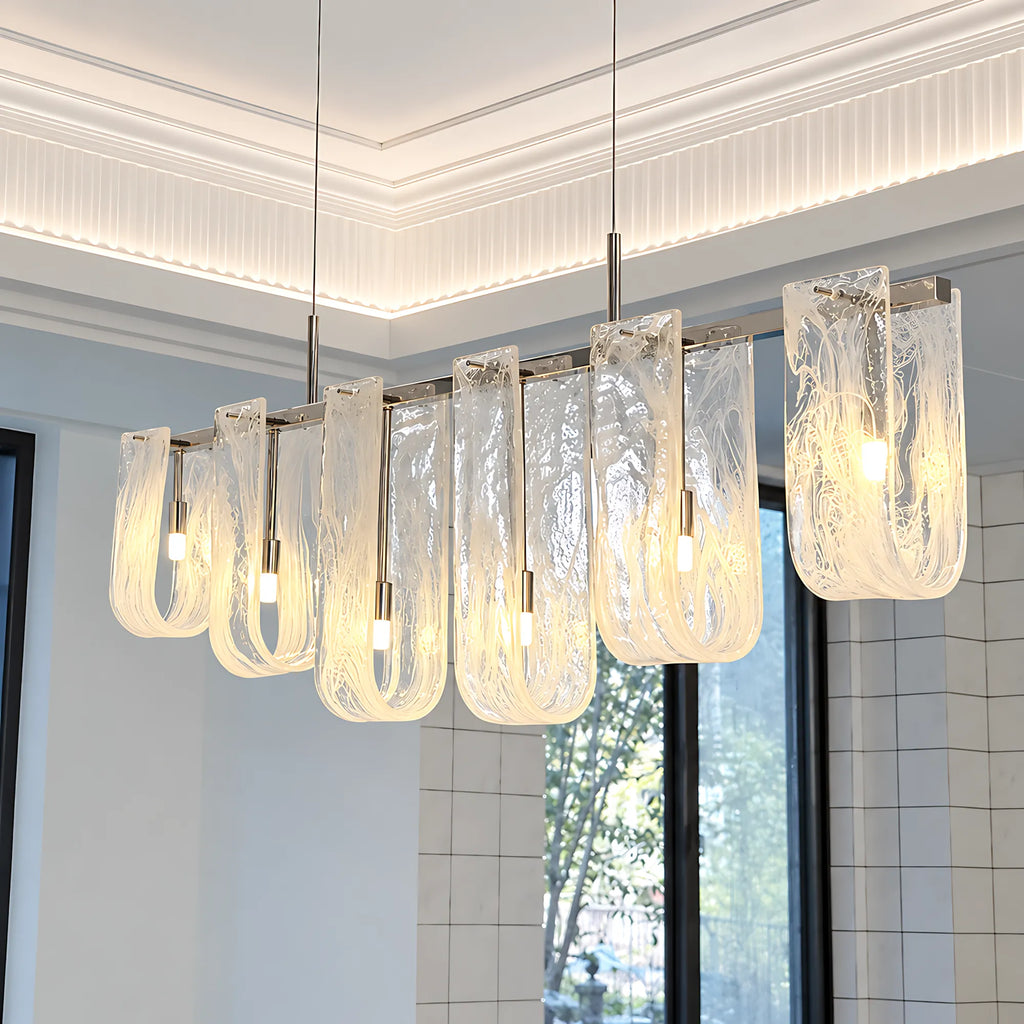 Nuvessa Cloud Glass Pendant Light