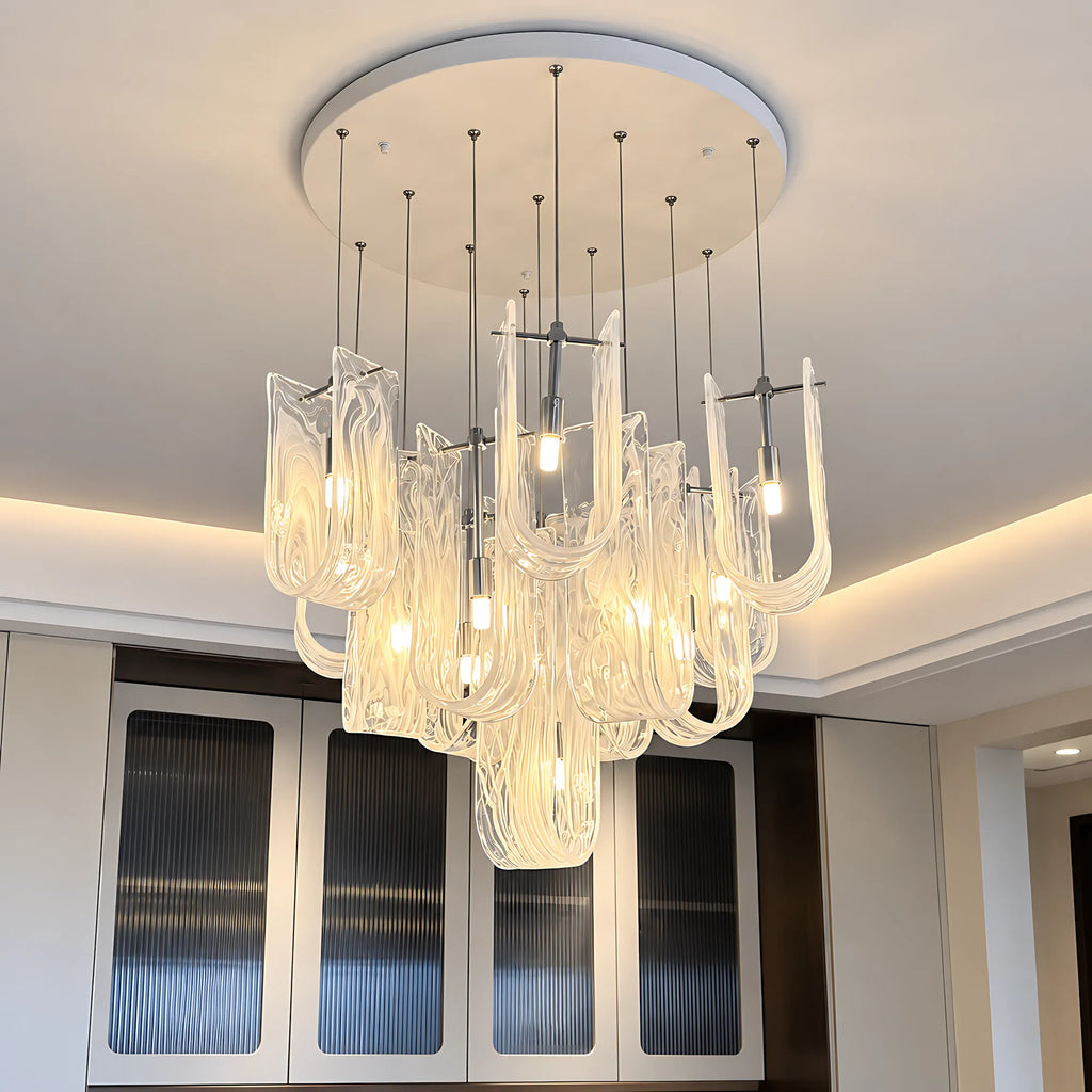 Nuvessa Cloud Glass Pendant Light
