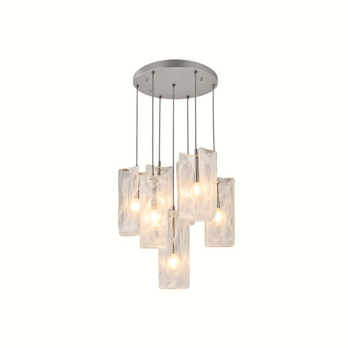 Nuvessa Cloud Glass Pendant Light