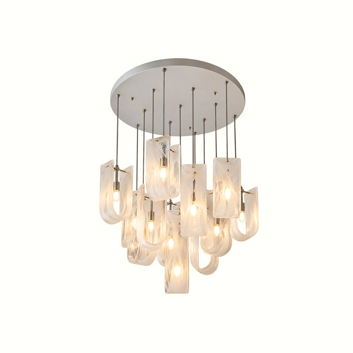 Nuvessa Cloud Glass Pendant Light
