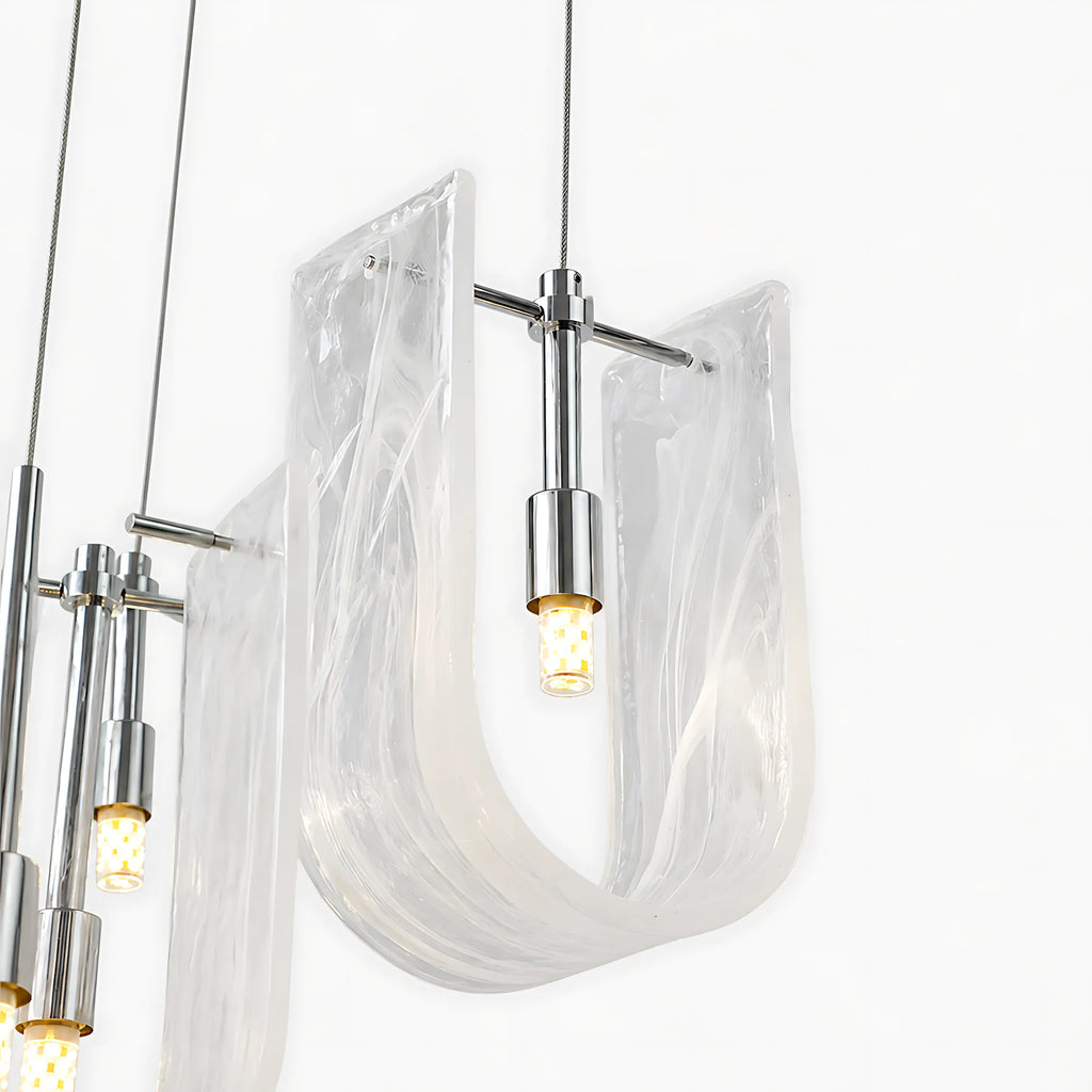 Nuvessa Cloud Glass Pendant Light