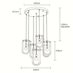 Nuvessa Cloud Glass Pendant Light