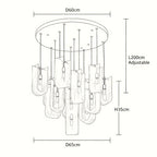 Nuvessa Cloud Glass Pendant Light