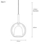 Orlena Glass Pendant Light