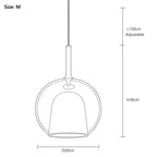 Orlena Glass Pendant Light