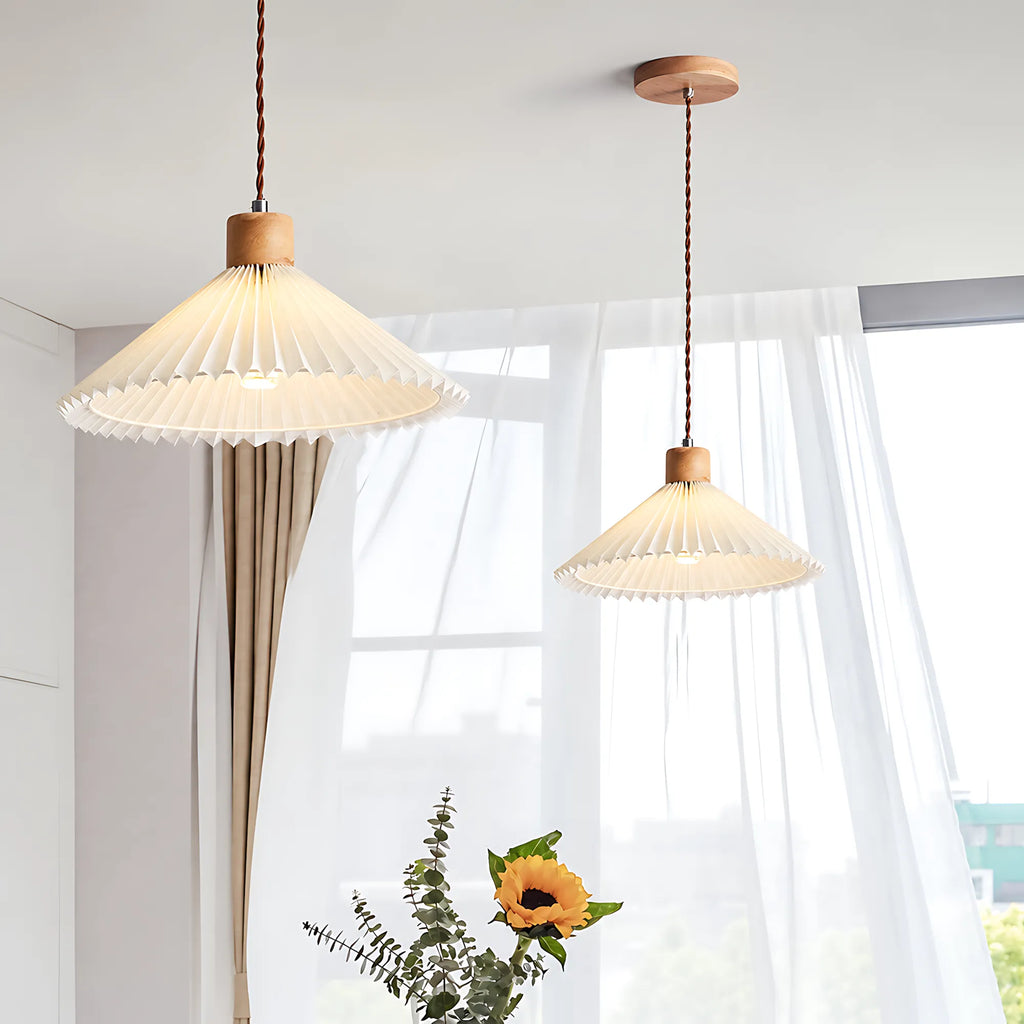 Pavilion Pleated Pendant Light