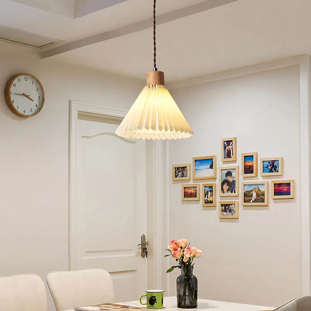 Pavilion Pleated Pendant Light