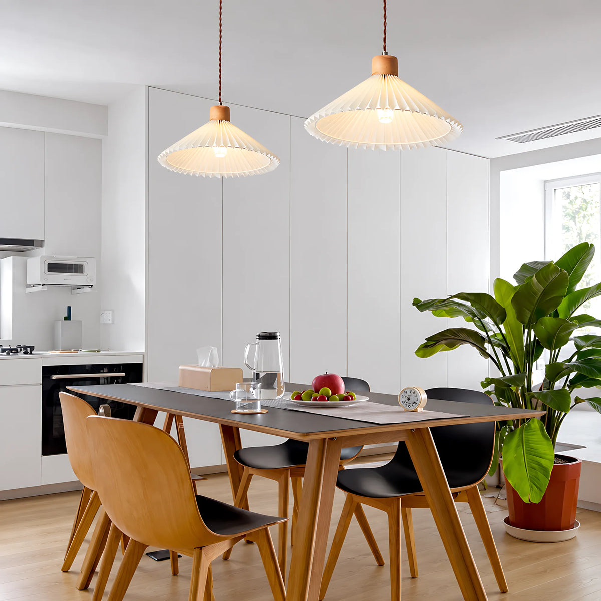 Pavilion Pleated Pendant Light