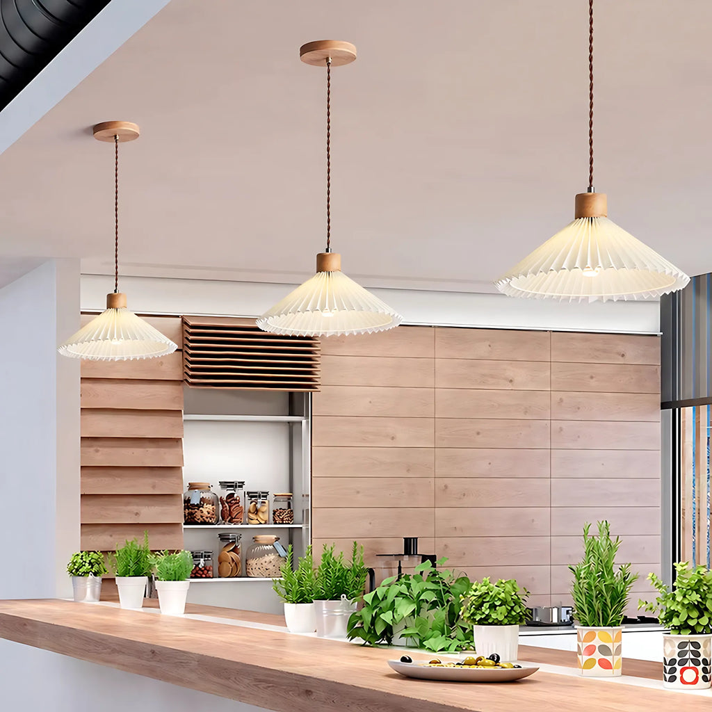 Pavilion Pleated Pendant Light
