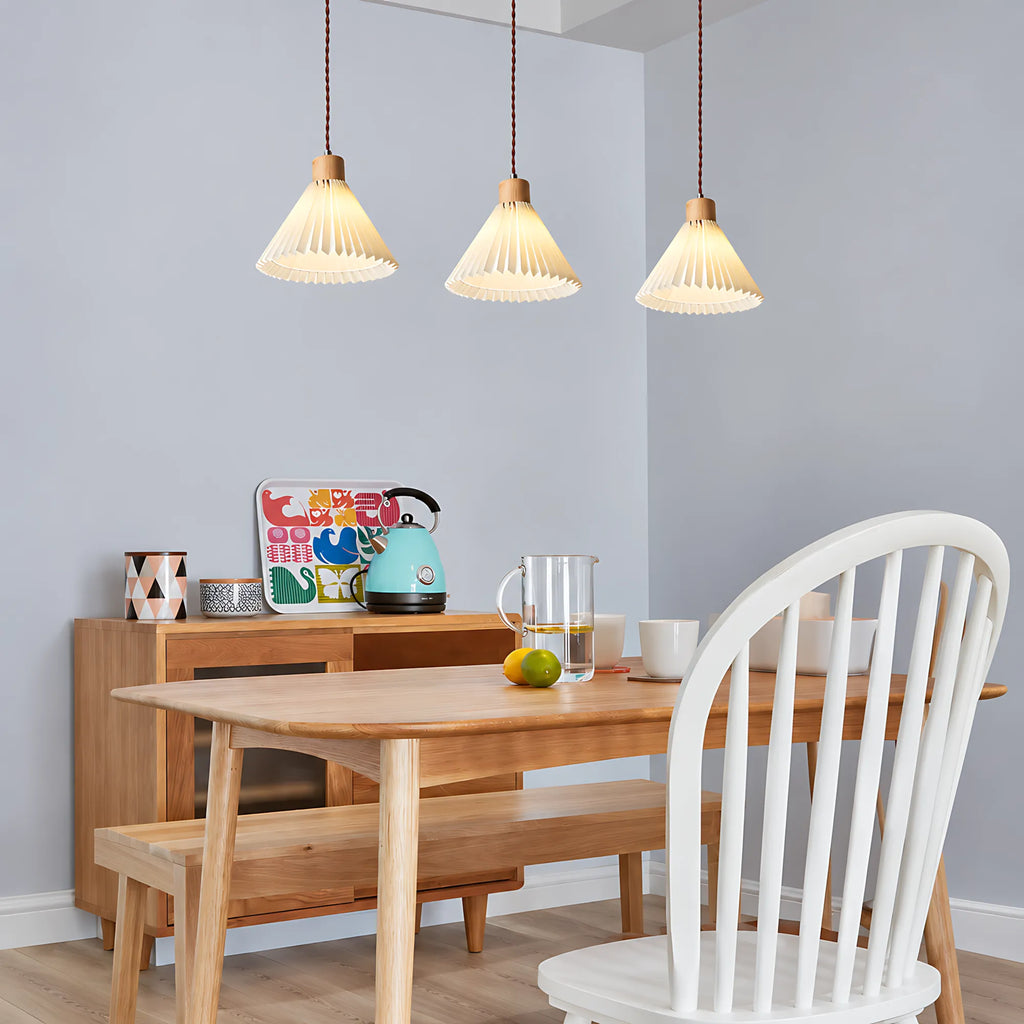 Pavilion Pleated Pendant Light