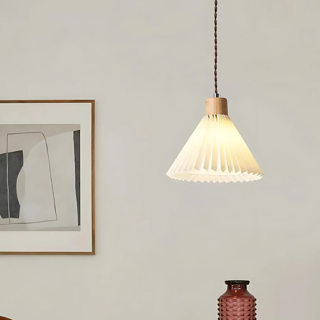 Pavilion Pleated Pendant Light