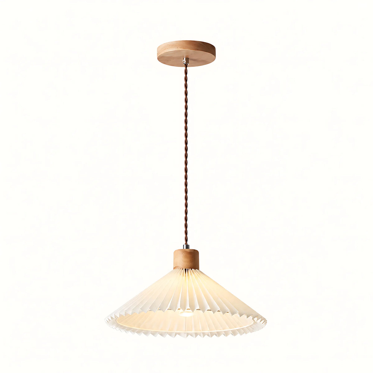 Pavilion Pleated Pendant Light