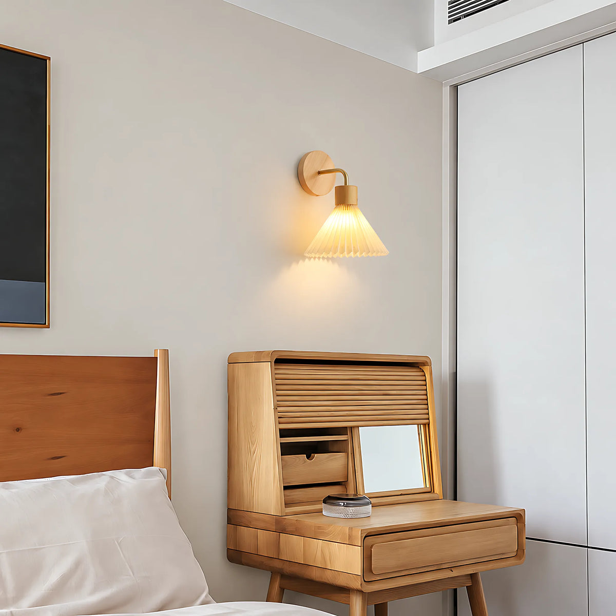 Pavilion Pleated Wall Light