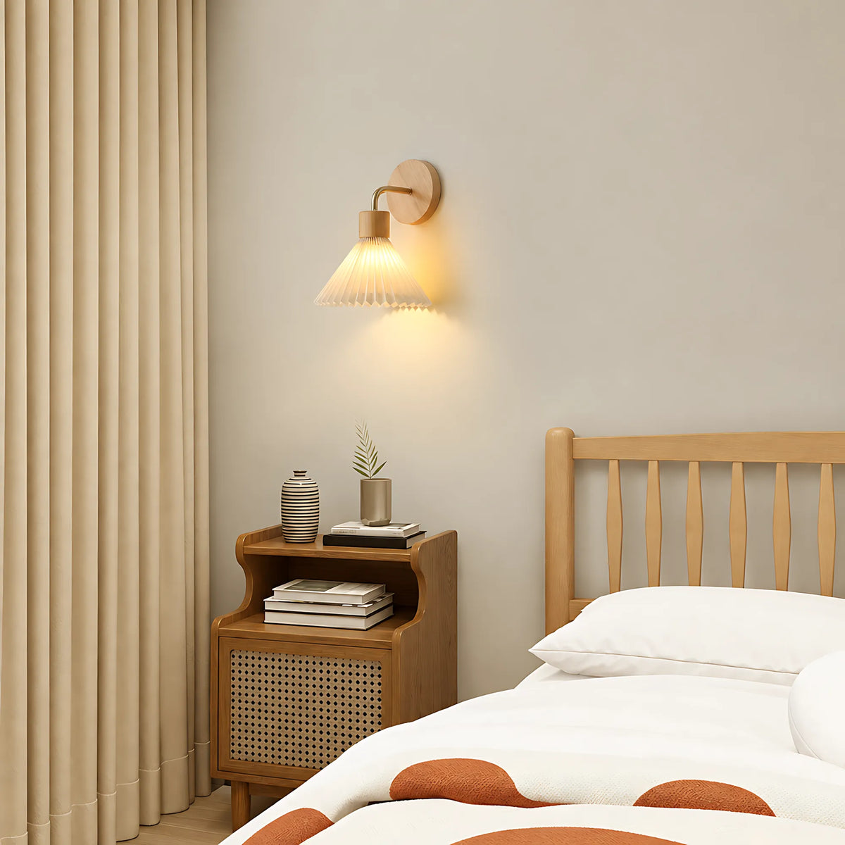 Pavilion Pleated Wall Light