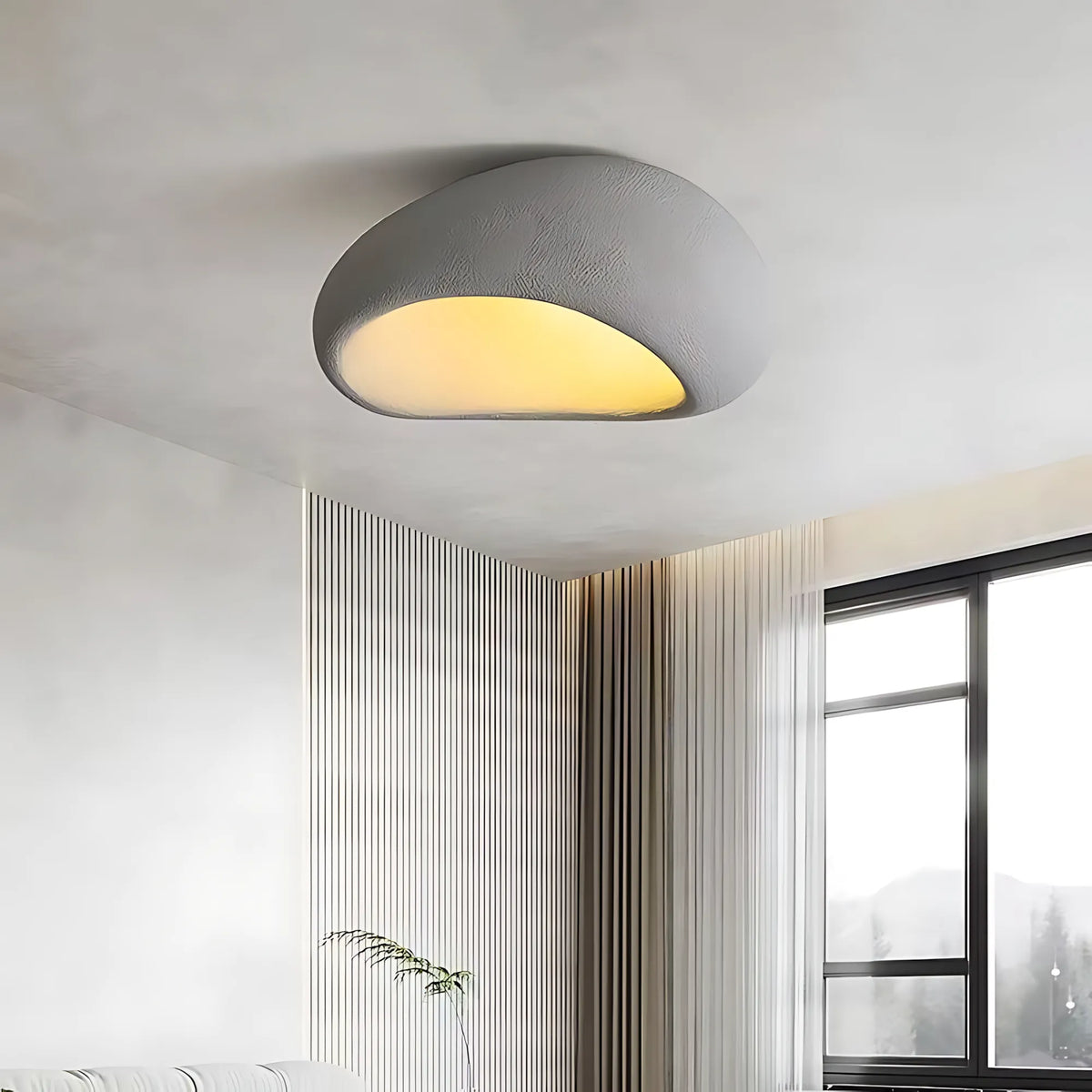 Pebble Wabi-Sabi Ceiling Light