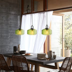 Prism Ribbed Glass Pendant Light