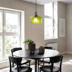 Prism Ribbed Glass Pendant Light