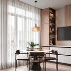 Prism Ribbed Glass Pendant Light