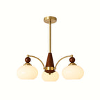 Retro Glass Globe Multi-Light Chandelier