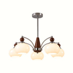 Retro Glass Globe Multi-Light Chandelier