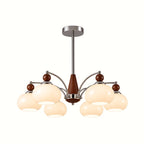 Retro Glass Globe Multi-Light Chandelier