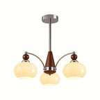 Retro Glass Globe Multi-Light Chandelier