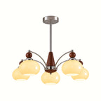 Retro Glass Globe Multi-Light Chandelier