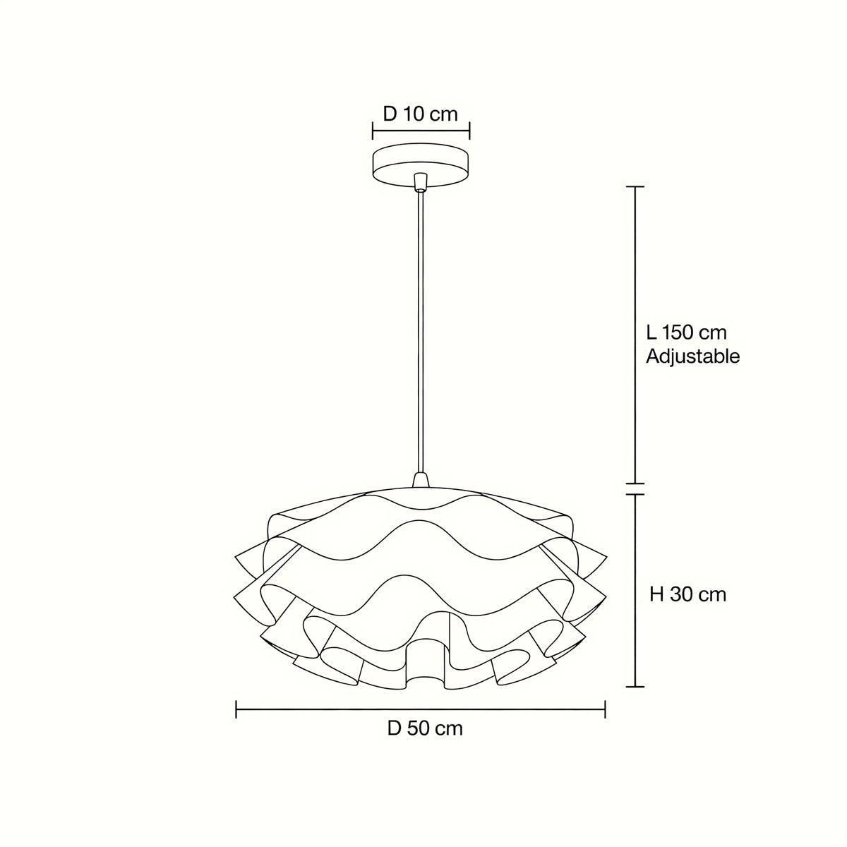 Solenne Pinecone Pendant Light