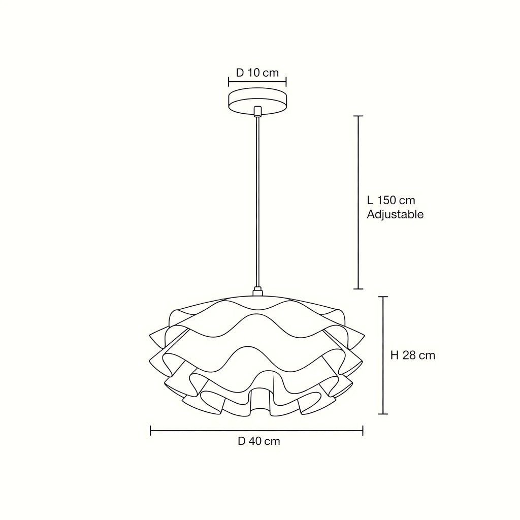 Solenne Pinecone Pendant Light