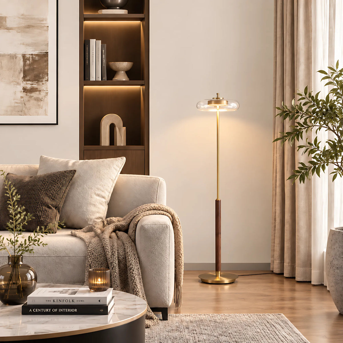 Solvane Minimalist Floor Lamp