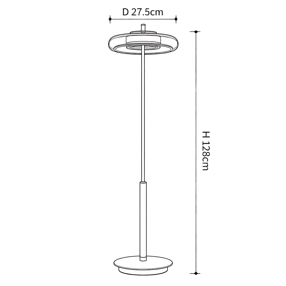 Solvane Minimalist Floor Lamp