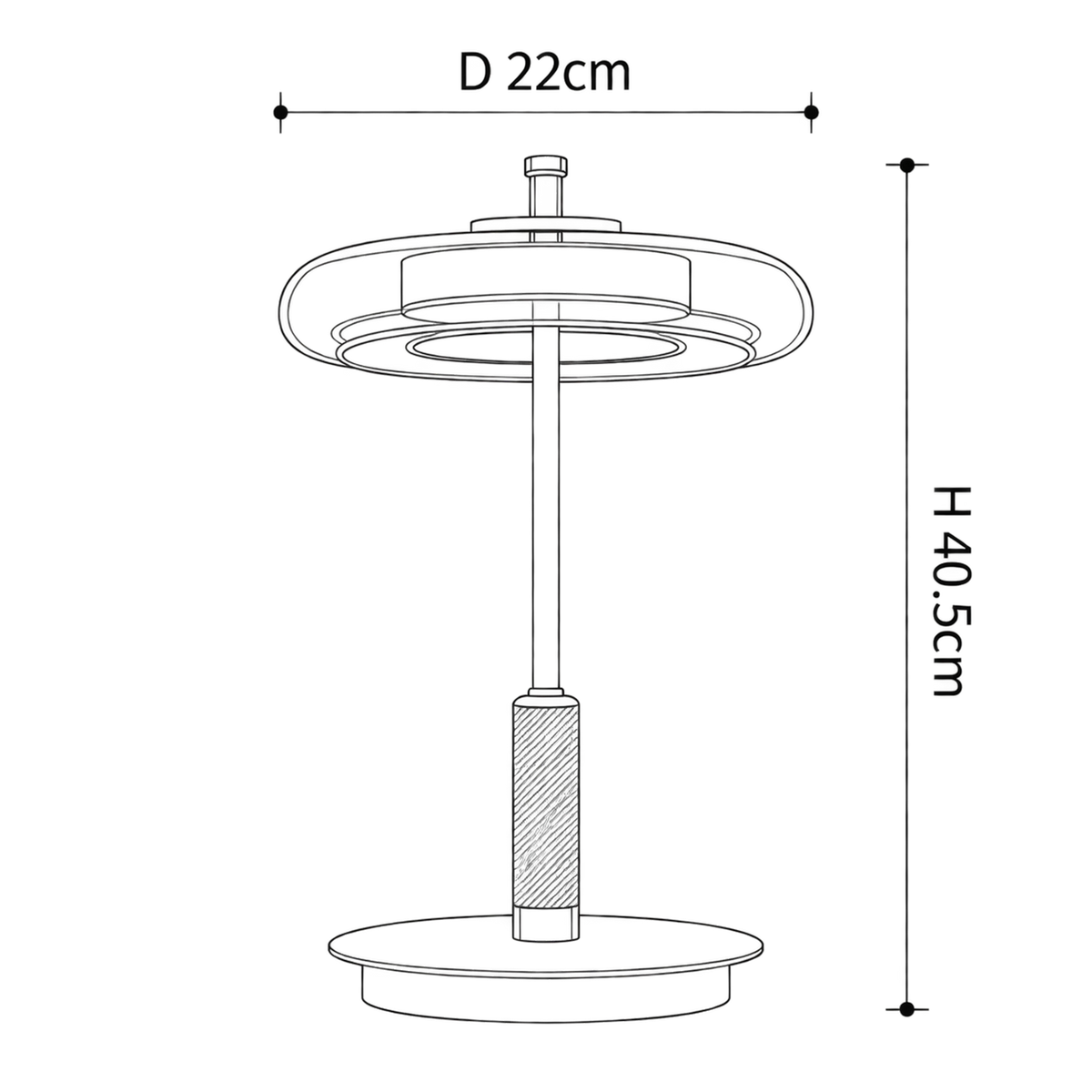 Solvane Minimalist Table Lamp
