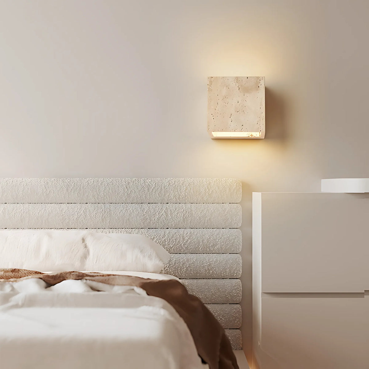 Soreva Travertine Wall Light