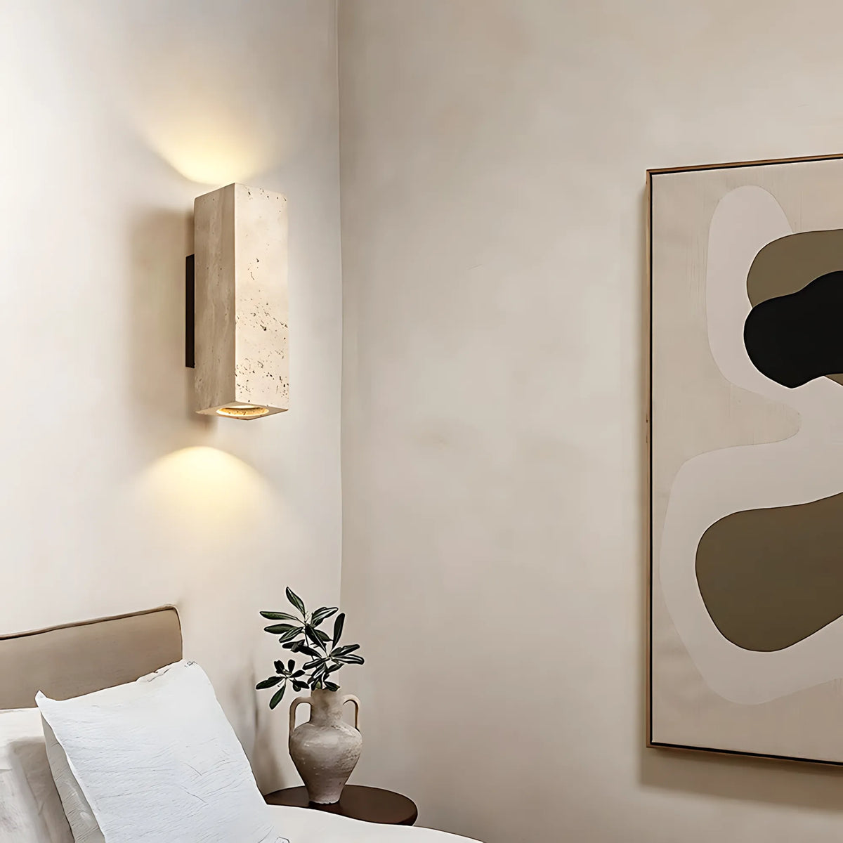 Soreva Travertine Wall Light