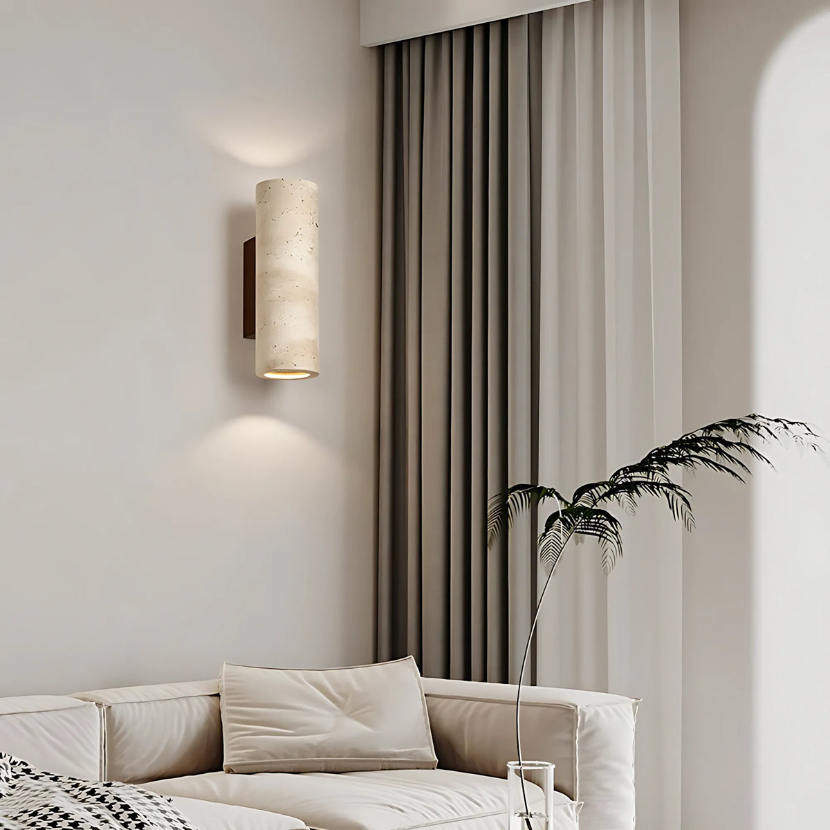 Soreva Travertine Wall Light