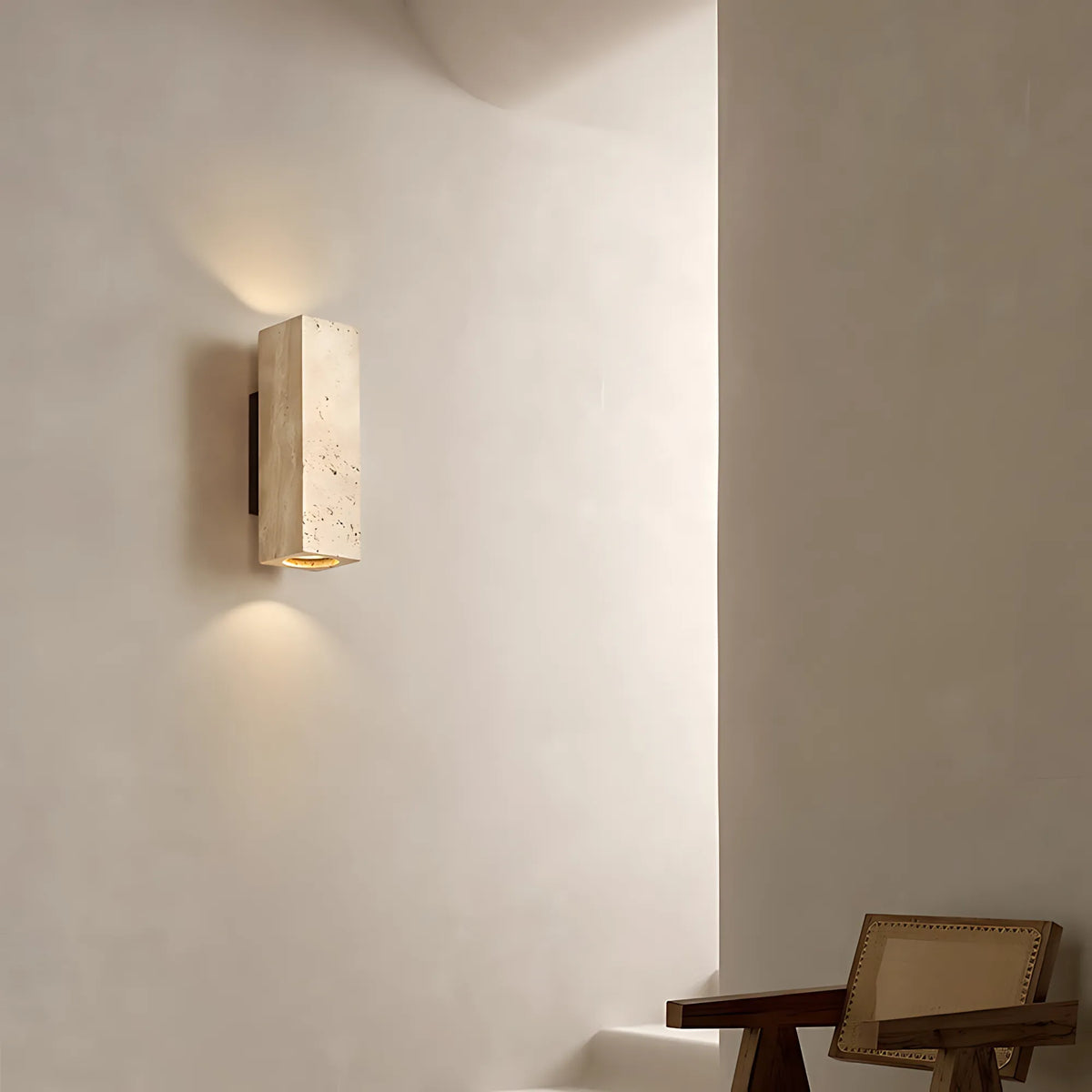 Soreva Travertine Wall Light