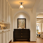 Sunset Ripple Glass Ceiling Light