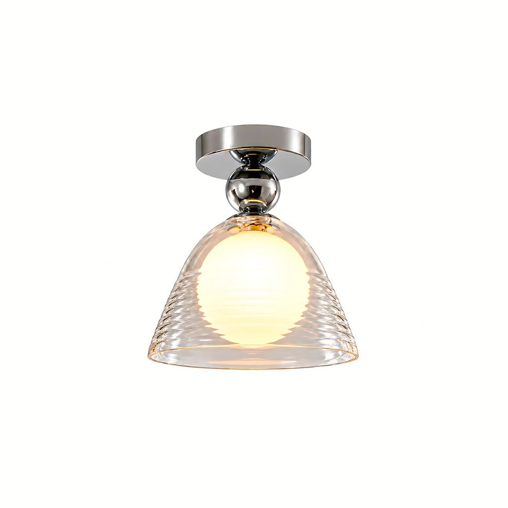 Sunset Ripple Glass Ceiling Light
