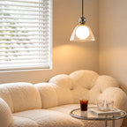 Sunset Ripple Glass Pendant Light