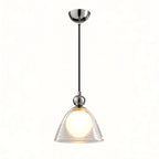 Sunset Ripple Glass Pendant Light
