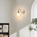 Sunset Ripple Glass Wall Light