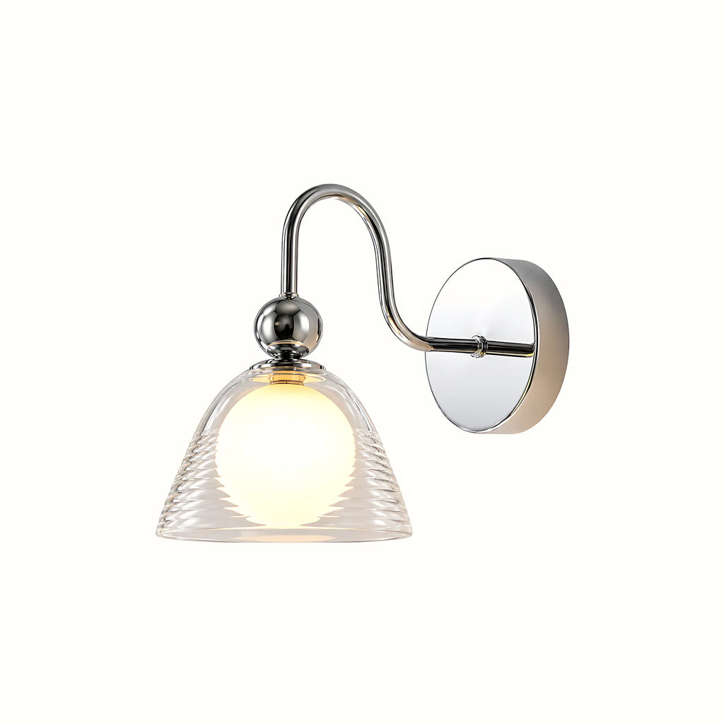 Sunset Ripple Glass Wall Light