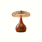 Tavero Wood Glass Table Lamp