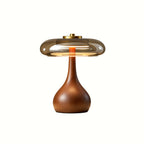 Tavero Wood Glass Table Lamp