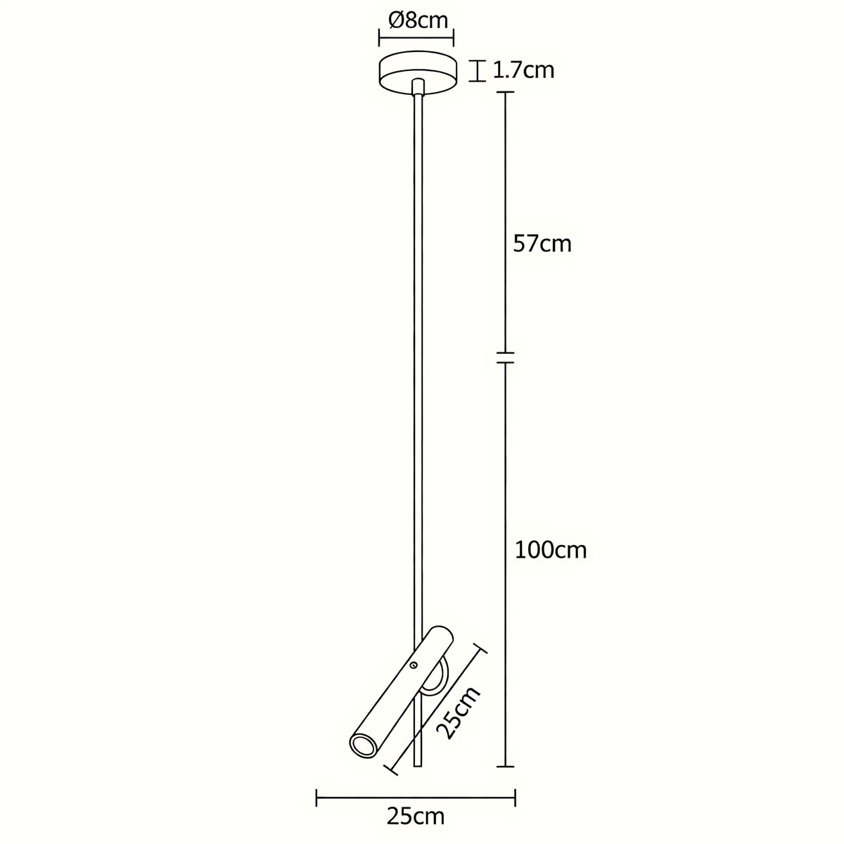 Varello Adjustable Spotlight Pendant Light