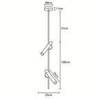 Varello Adjustable Spotlight Pendant Light