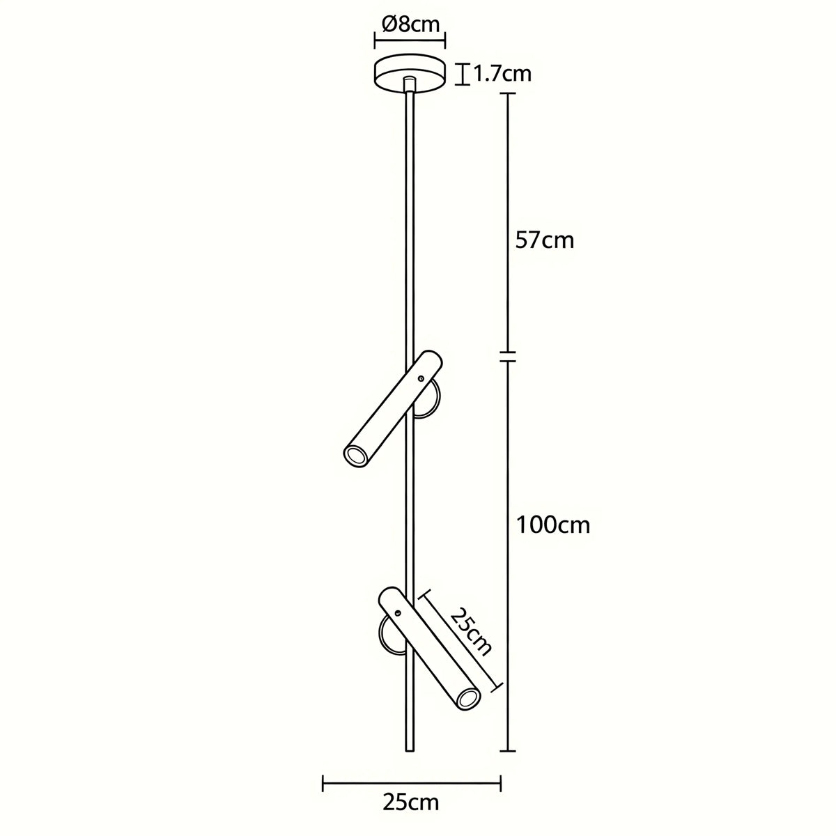 Varello Adjustable Spotlight Pendant Light