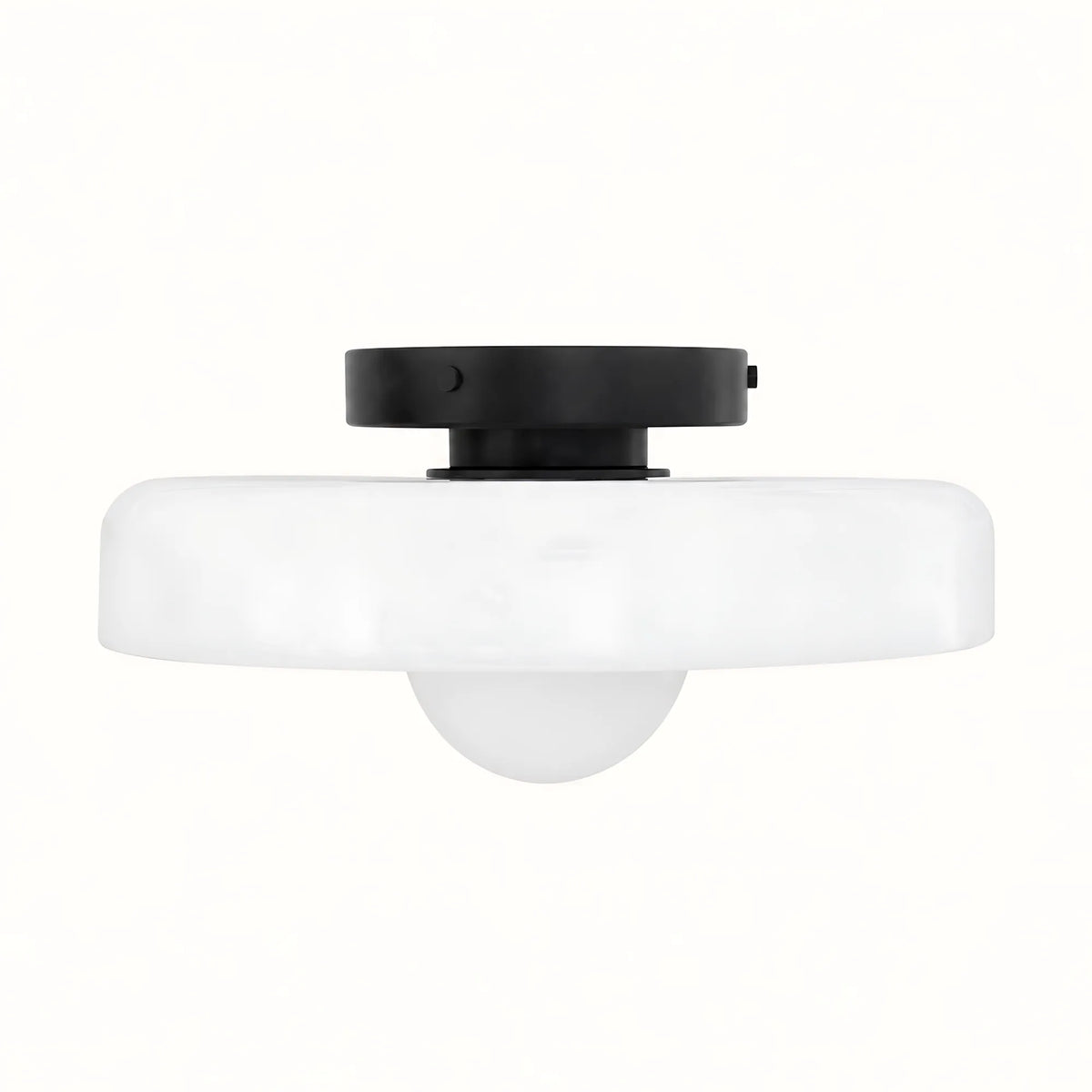 Vela Low-Profile Glass Ceiling Light